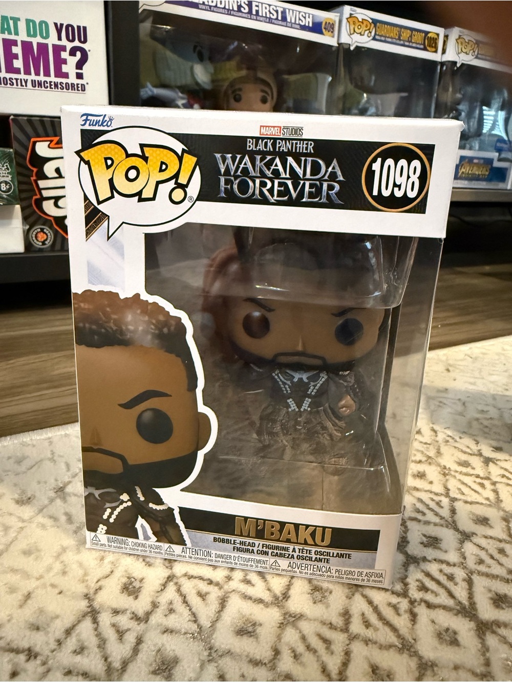 NIB Funko Pop! Black Panther Wakanda Forever M'Baku
